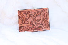 Men’s Bifold Wallet, Fully tooled!