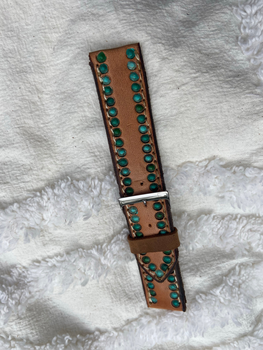 Turquoise Dots Apple Watch Band